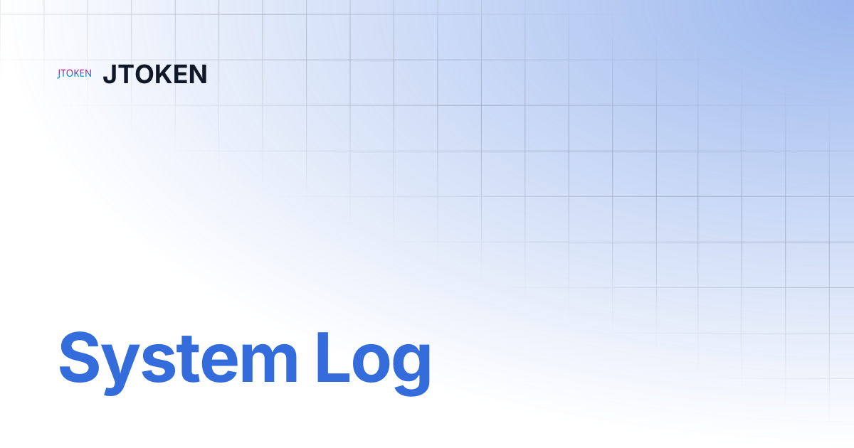 System Log | ROUTER EX2 | JTOKEN