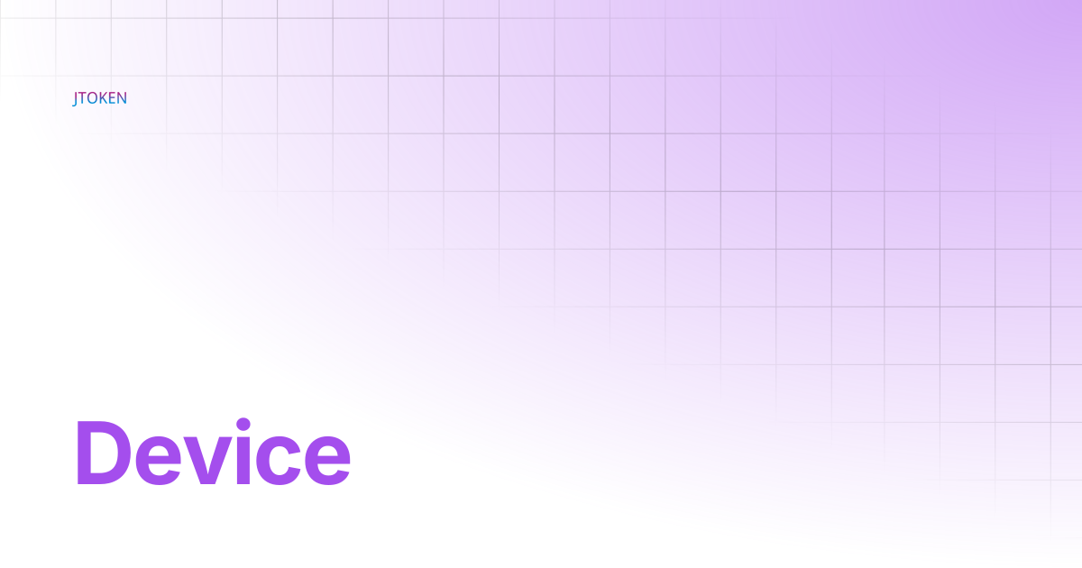 Device | ROUTER V519 | JTOKEN